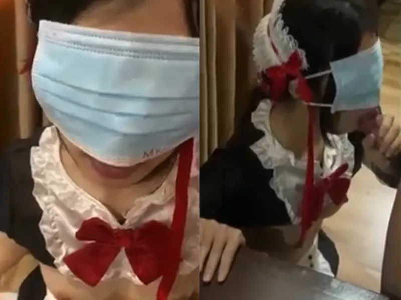 Cô bạn gái việt dâm cosplay nô lệ tình dục liếm bú con của quý điêu luyện
